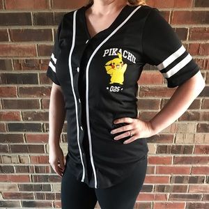Pokémon Pikachu Baseball Jersey